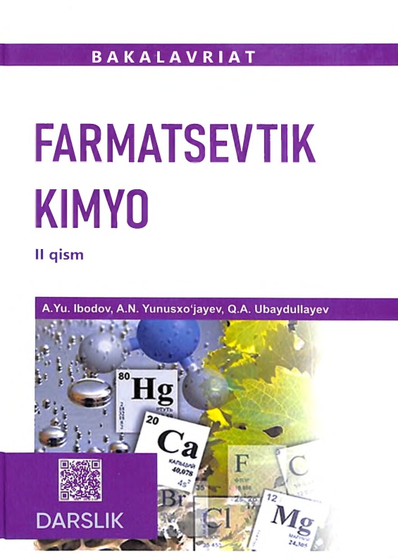 Farmasevtik kimyo 2- qism