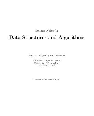 Data Structures and Algorithms