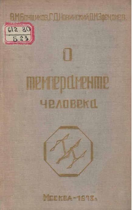 О темпераменте человека