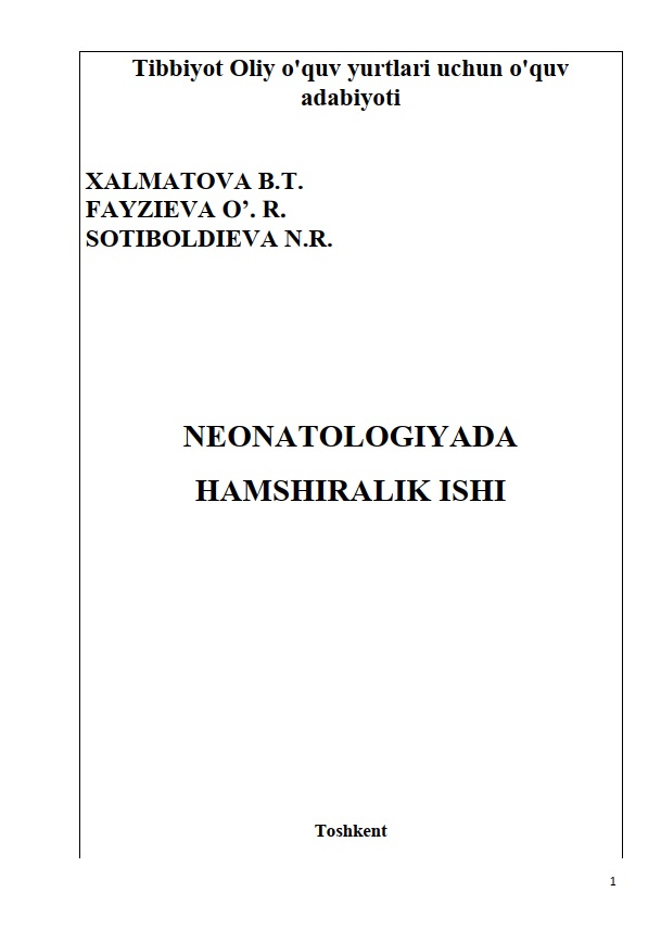 Neonatologiyada hamshiralik ishi