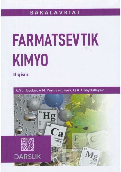Farmatsevtik kimyo 2 qism