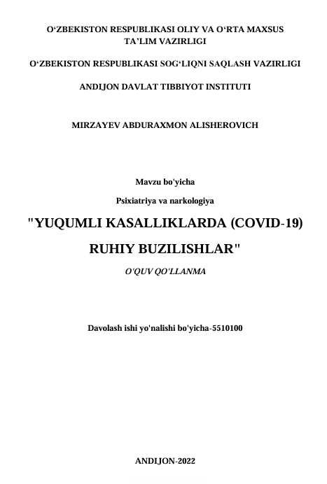 Yuqumli kasalliklarda (COVID-19) ruhiy buzilishlar