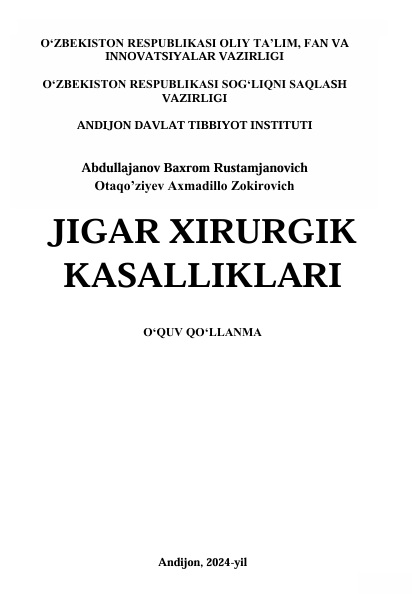 Jigar xirurgik kasalliklari