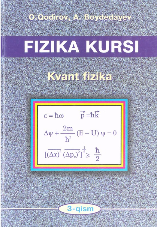 Fizika kursi   Kvant fizika