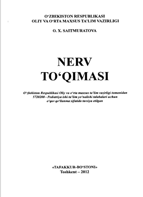 Nеrv to'qimasi