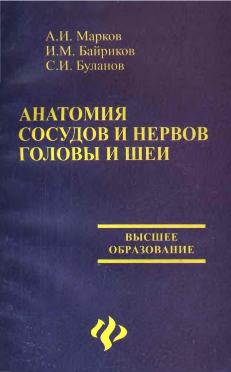 Анатомия сосудов и нервов головы и шеи