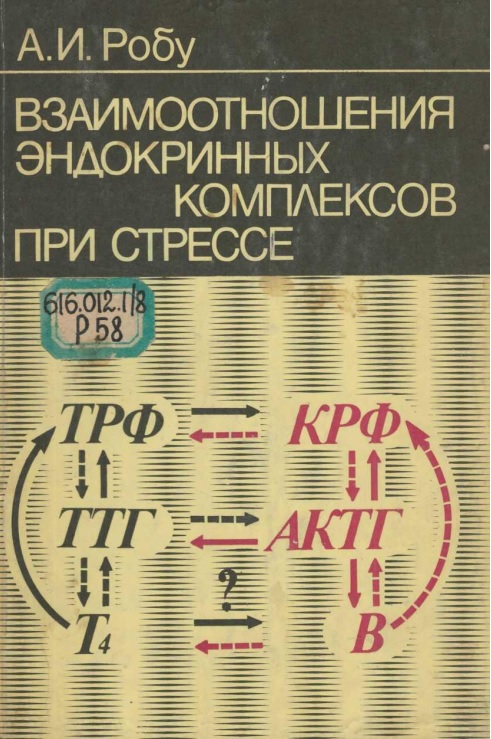 Взаимоотношения эндокринных комплексов при стрессе