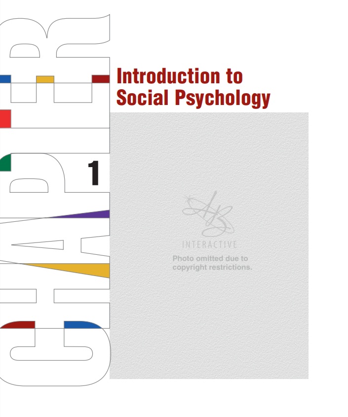 Introduction to Social Psychology