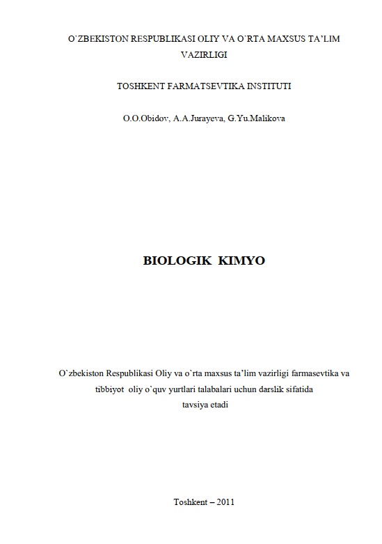Biologik kimyo