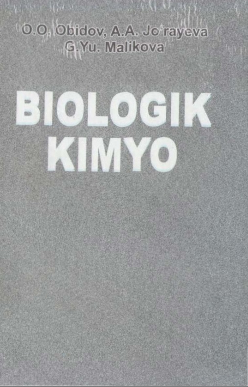 Biologik kimyo