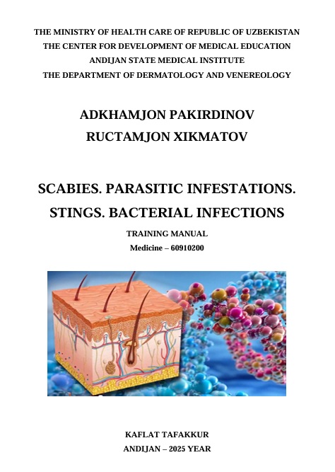 Scabies. parasitic infestations. stings. bacterial infections
