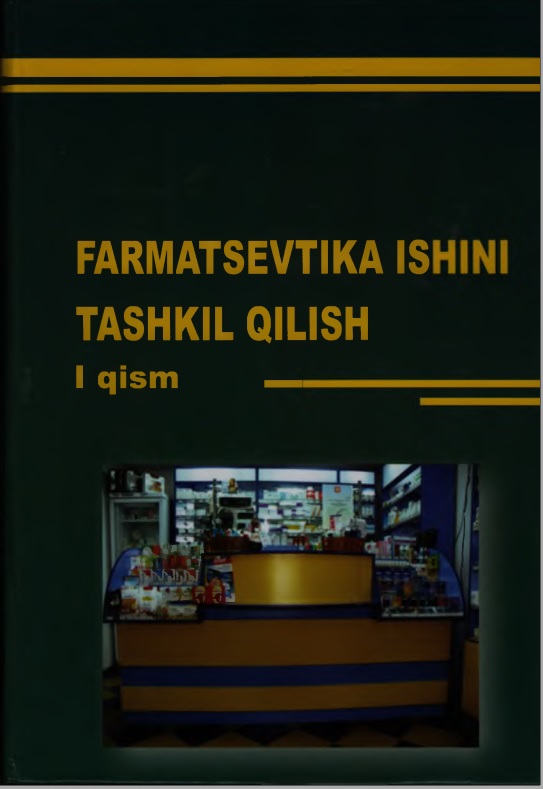 Farmatsevtika ishin tashkil qilish 1
