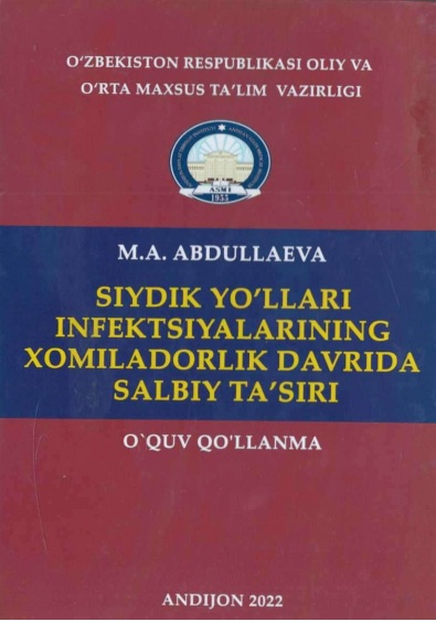 Siydik yo'llari infektsiyalarining xomiladorlik davrida salbiy ta'siri