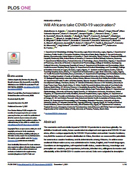 Will Africans take COVID-19 vaccination?