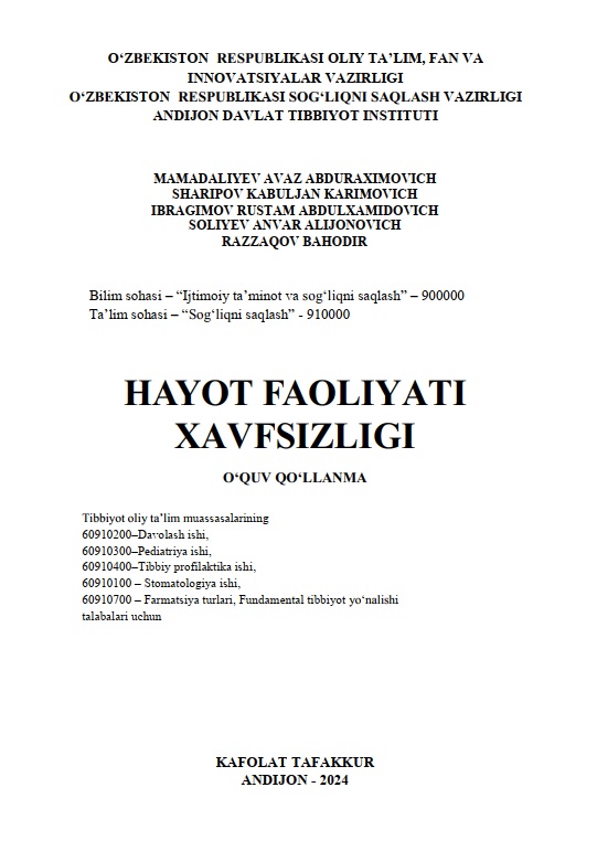 Hayot faoliyati xavfsizligi