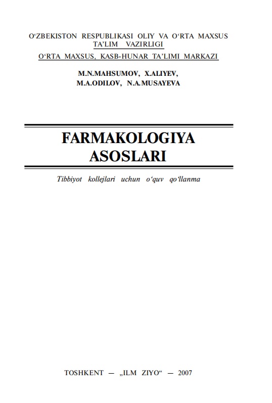 Farmakologiya asoslari
