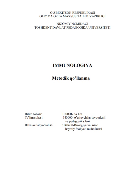 Immunologiya