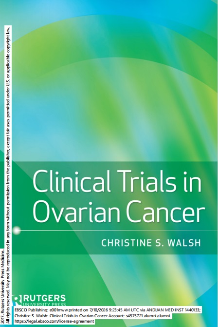 Clinical trials in ovarian cancer