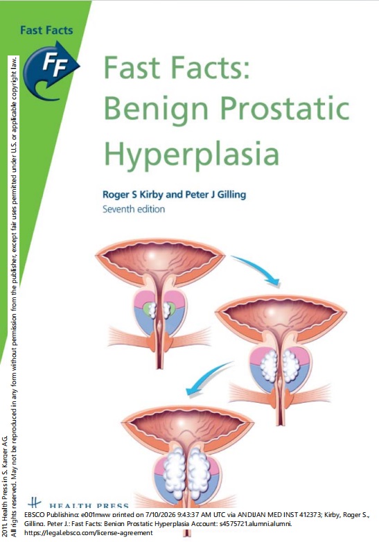Fast facts: benign prostatic hyperplasia