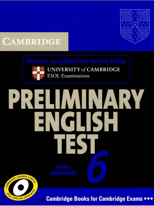 Cambridge preliminary english test 6 student's book with answers