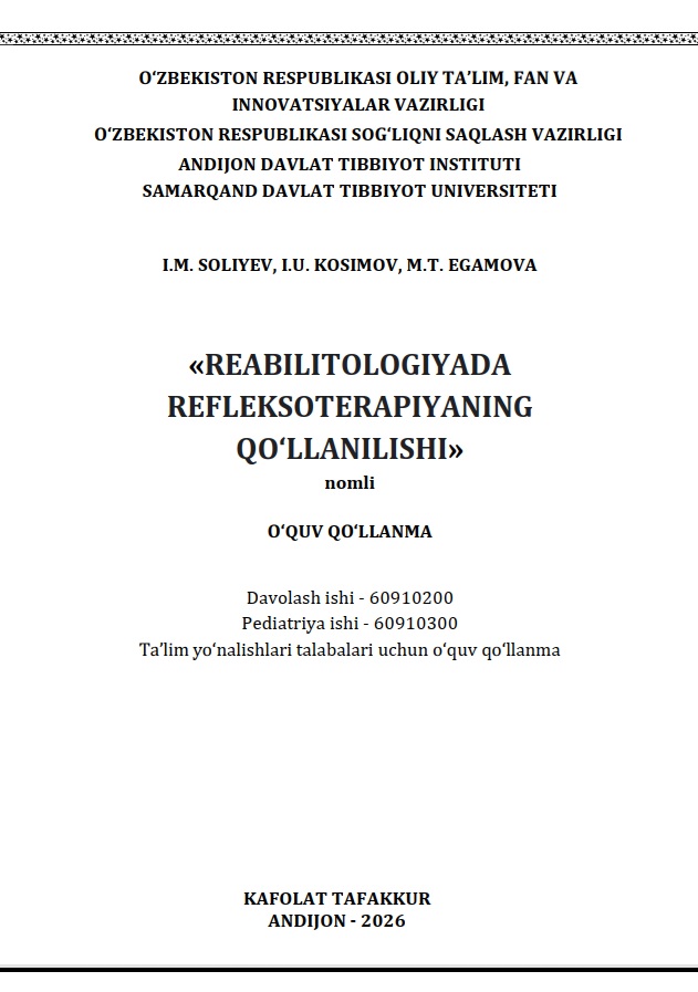 Reabilitologiyada refleksoterapiyaning qo'llanilishi