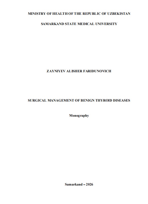 Surgical management of benign thyroid diseases