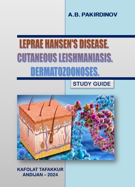 LEPRAE HANSEN'S DISEASE. CUTANEOUS LEISHMANIASIS. DERMATOZOONOSES.