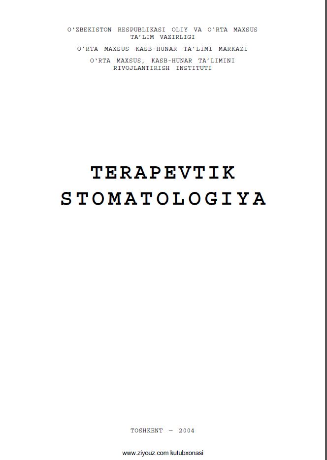 Terapevtik stomatologiya