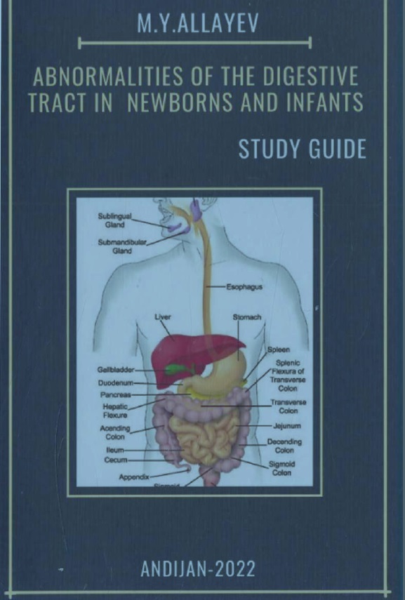 Abnormalities of the digestive tract in newborns and infants