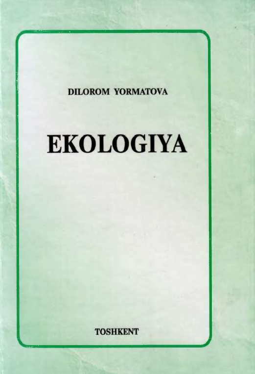 Ekologiya